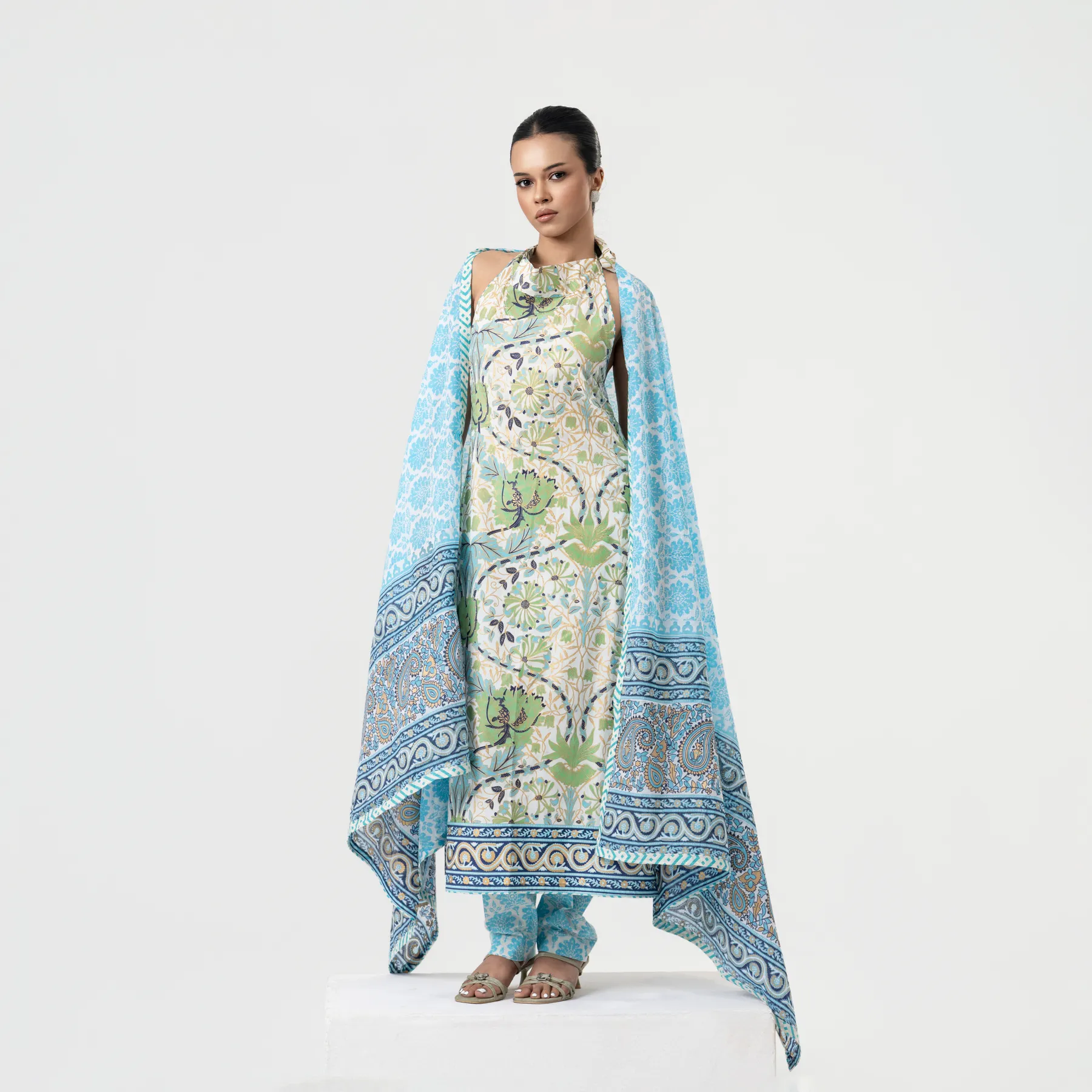 RL-21a Screen Print Shalwar Kameez - Image 1