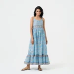 Hand Block Print Sleeveless Dress