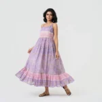 Hand Block Print Sleeveless Dress