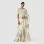 Hand Block Print Sari